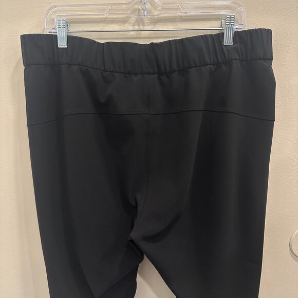 Lululemon Black On the Fly Woven 28” Pants Travel Commute Work Office Casual - Picture 6 of 8